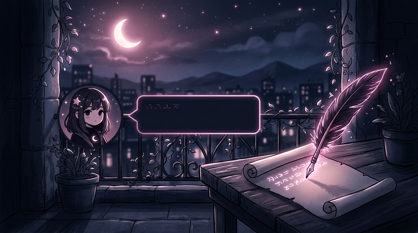 AI风月新手指南第 4 步示意图:写开场白